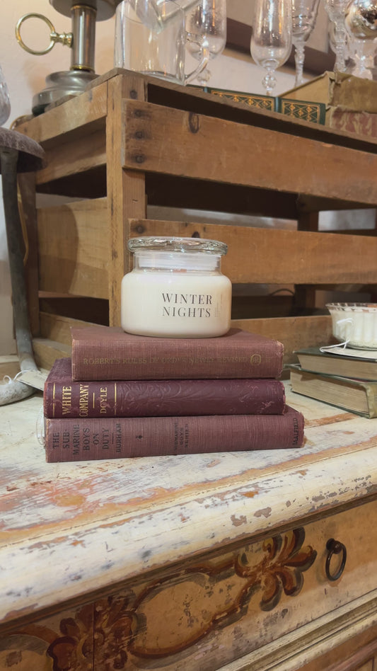 Winter Nights Candle